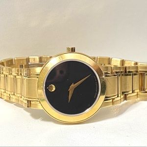 Ladies Gold Movado Stiri Watch